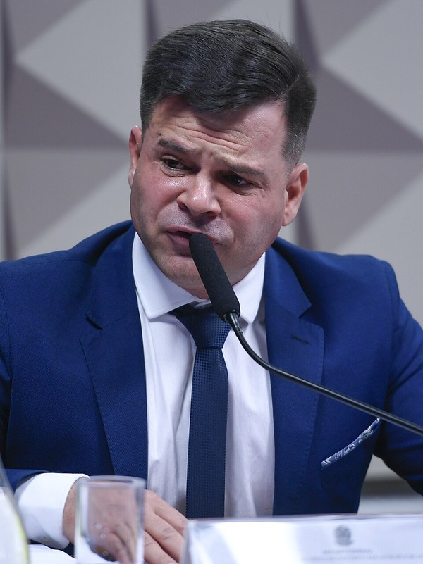 Foto de Silvinei Vasques — Depoimento à CPMI do 8 de Janeiro como ex-diretor-geral da PRF, 2023